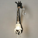 GobekUsa Giraffe Resin Wall Lamp Sconce Light for Bedside & Living Room Decor