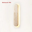 GobekUsa Courtyard LED Wall Sconce - Modern Natural Stone Outdoor Waterproof Lamp