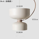 GobekUsa Forged Iron Chandelier Pendant Light E27 Indoor Decorative Lighting