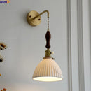 GobekUsa Copper Ceramic LED Wall Lamps - Nordic Modern Design