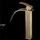 GobekUsa Bronze Basin Faucet: Hot & Cold Water Mixer Tap for Bathroom Sink