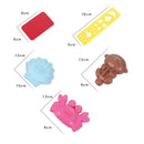 GobekUsa Cartoon Cute Animal Sushi Mold Set - Dog Shell Crab Seal Rice Ball Mold