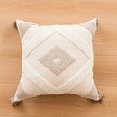 GobekUsa Geometric Embroidered Crocheted Throw Pillow Cover for a Stylish Sofa