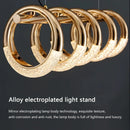 GobekUsa Gold Acrylic Circle Ring LED Pendant Chandelier