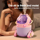 GobekUsa Astronaut Air Humidifier with Night Light 220ml, Rechargeable Battery, Aroma Diffuser for Kids