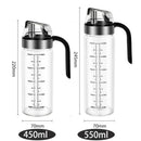 GobekUsa Durable Automatic Oil Bottle for Soy Sauce Vinegar Seasoning Storage