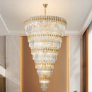 GobekUsa Crystal Chandelier: Modern Light Luxury for Living Room, Dining Room, and Bedroom