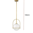 GobekUsa Glass Ball Suspension Ceiling Light for Living Room