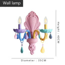 GobekUsa Crystal Candle Chandelier: Elegant European Design for Bedroom, Restaurant & Children's Room