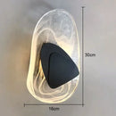 GobekUsa Crystal Wall Lamp: Modern Bedroom & Living Room LED Lighting