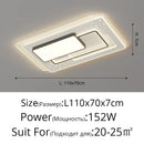 GobekUsa LED Chandelier: Modern Living Room Bedroom Dining Room Kitchen Lighting
