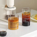 GobekUsa Korean Style Glass Tumbler Tea Coffee Mug Waterbottle Kitchen Accessorie
