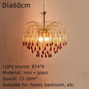 GobekUsa Elegant Crystal Ceiling Chandelier for Stylish Home Decor