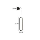 GobekUsa Black Ring LED Wall Lamp - Modern Nordic Style Indoor Light Fixture