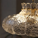 GobekUsa Glass French Pendant Chandelier for Dining Room Bedroom Bar Decor
