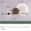 GobekUsa Art Deco LED Wall Lights: Hotel Dining Room Sconce Stairs Aisle Corridor Lamp
