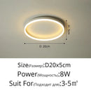GobekUsa Circular LED Ceiling Lights for Home Decor and Indoor Lighting
