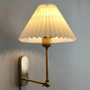 GobekUsa LED Origami Wall Lamp Rotatable Pole Light for Bedroom & Living Room