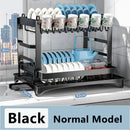 GobekUsa Kitchen Dish Drainer Rack & Tableware Organizer