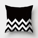 GobekUsa Geometric Stripes Pillowcase 45x45cm Polyester Cushion Cover for Living Room