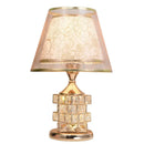 GobekUsa Crystal Table Lamp: Elegant European Style Home Decor and Wedding Gift