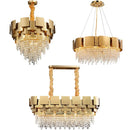 GobekUsa Crystal Chandelier: Modern Luxury Lighting for Living Room, Dining, and Bedroom