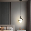 GobekUsa LED Spiral Pendant Lights Chandelier for Living Room Bedroom Lighting