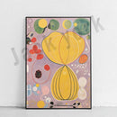 GobekUsa Abstract Art Canvas Wall Print Modular Exhibition for Home Decor