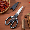 GobekUsa Kitchen Shears Stainless Steel Multi Cutter for Poultry, Fish & Meat