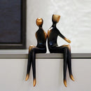 GobekUsa Abstract Art Lover Resin Statue Decoration Valentine's Anniversary Gift