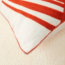 GobekUsa Embroidered Leaf Pillow Cover 45x45cm Blue Green Red Home Decor Sofa Couch