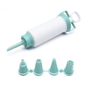 GobekUsa Cake Cream Decorating Gun Set: DIY Pastry Nozzles & Flower Piece for Muffins