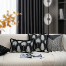 GobekUsa Black & White Light Luxury Designer Pillow Cover - Living Room & Hotel Sofa Décor