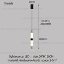 GobekUsa LED Staircase Chandelier Ceiling Living Room Lighting Decoration