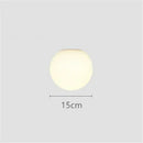 GobekUsa LED Glass Ball Wall Sconce Light 14cm 25cm 35cm Dioscuri Parete Ceiling Lamp