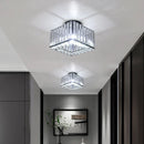 GobekUsa Crystal LED Pendant Light for Kitchen Dining Living Room