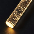 GobekUsa Gold Crystal LED Chandelier: Modern Dining Room Lamps, Hanging Kitchen Ceiling Light