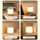 GobekUsa LED Night Light USB Lamp for Bedside Table, Human Touch Control, Bedroom Lighting