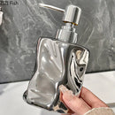 GobekUsa Wrinkle Ceramic Soap Dispenser Pump Bathroom Lotion Bottle Accessories