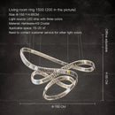 GobekUsa Crystal Chandelier Luxury Designer Light for Elegant Living Spaces