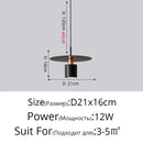 GobekUsa Iron Art LED Chandelier for Bedroom, Restaurant, or Gym