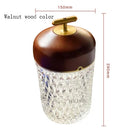 GobekUsa Diamond Crystal Table Lamp: Magnetic Charging, Touch Control, LED Night Light