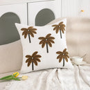 GobekUsa Cactus Lemon Dandelion Palm Tree Cotton Pillow Case 45x45cm Home Decor