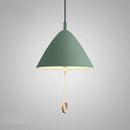 GobekUsa Designer Pendant Light for Dining Room & Bedroom, Pull Switch E27 Fixture