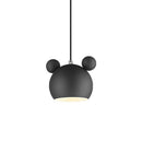 GobekUsa Cartoon Mouse Pendant Light: Nordic Iron Hanging Lamp for Children's Room, LED Lighting Fixtures