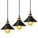 GobekUsa Industrial Retro LED Hanging Chandelier Pendant Light for Home Dining, Bar, and Restaurant Décor