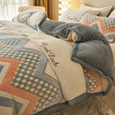 GobekUsa Dual-Layer Winter Velvet Duvet Cover - Soft & Warm Double-Sided Quilt Blanket