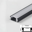 GobekUsa LED Aluminum Profile Recessed U/YW-Shape Hidden Channel Milky Cover Bar Strip Light