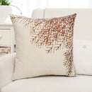 GobekUsa Green Plant Leaves Flower Linen Cushion Cover - Modern Sofa Throw Pillow Cover