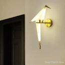 GobekUsa Little Bird LED Wall Lamp: Modern Nordic Style Bedroom Living Room Sconce